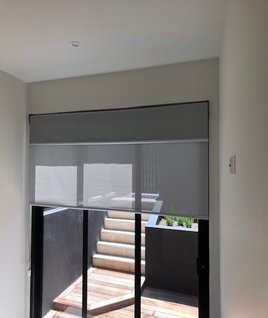 Dual Roller Blind - Blockout and Screen