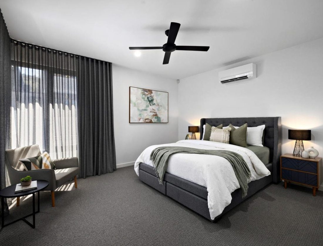 Charcoal linen blend sheers main suite Charcoal linen blend sheers main suite